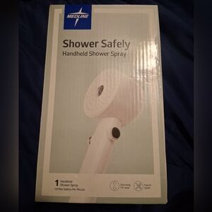 Medline White Handheld Shower Spray